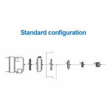 FSQ-106EDX4 F/5 Petzval Quadruplet, zonder accessoires