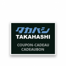 Coupon cadeau takahashi.be